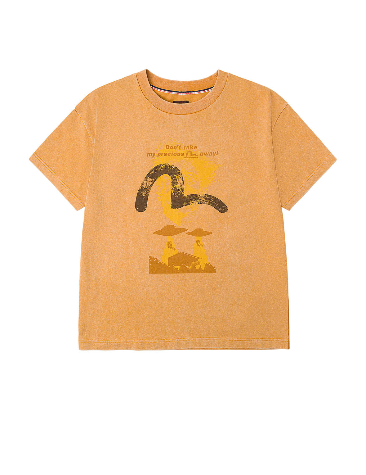UFO Abduction Print Relax Fit T-shirt - 10
