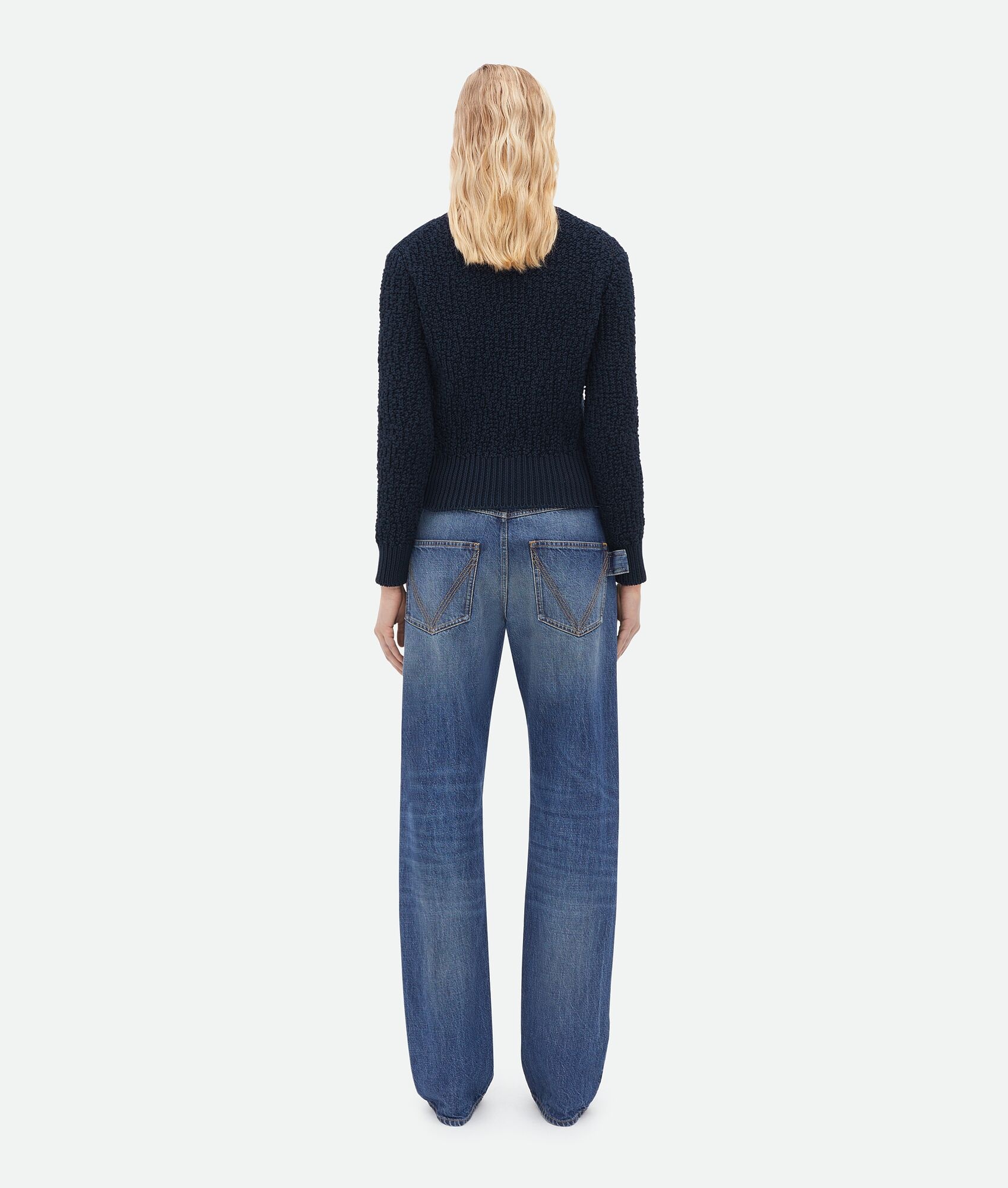 Relaxed Fit Heavy Cotton Jumper - 3