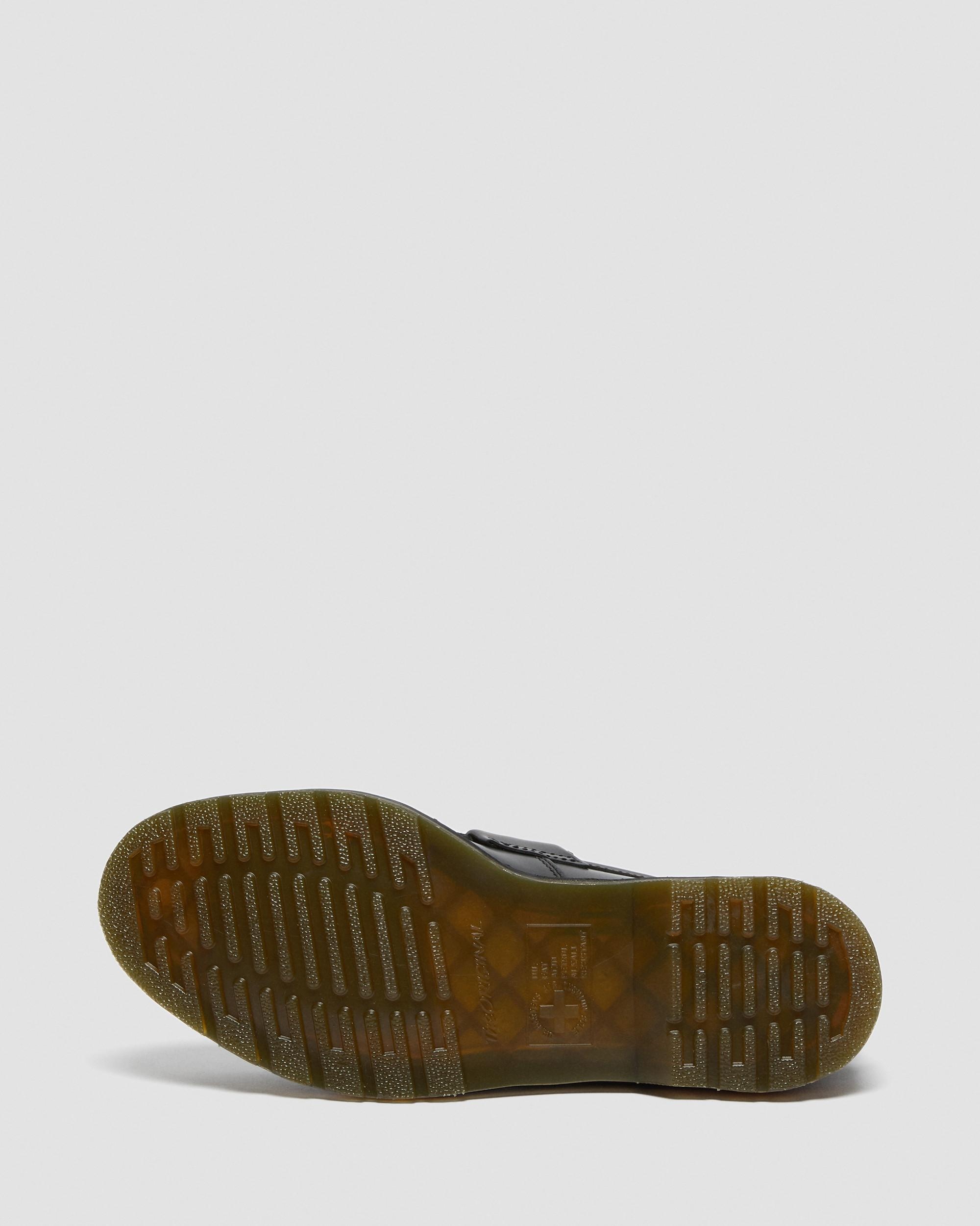 Adrian Yellow Stitch Leather Tassel Loafers - 3