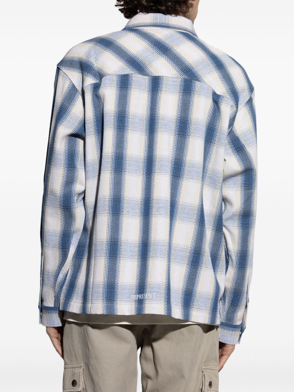 checked flannel shirt - 4