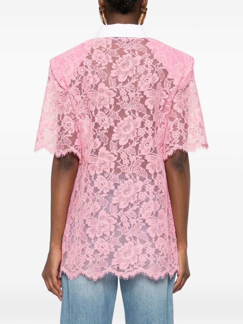 lace polo top 4