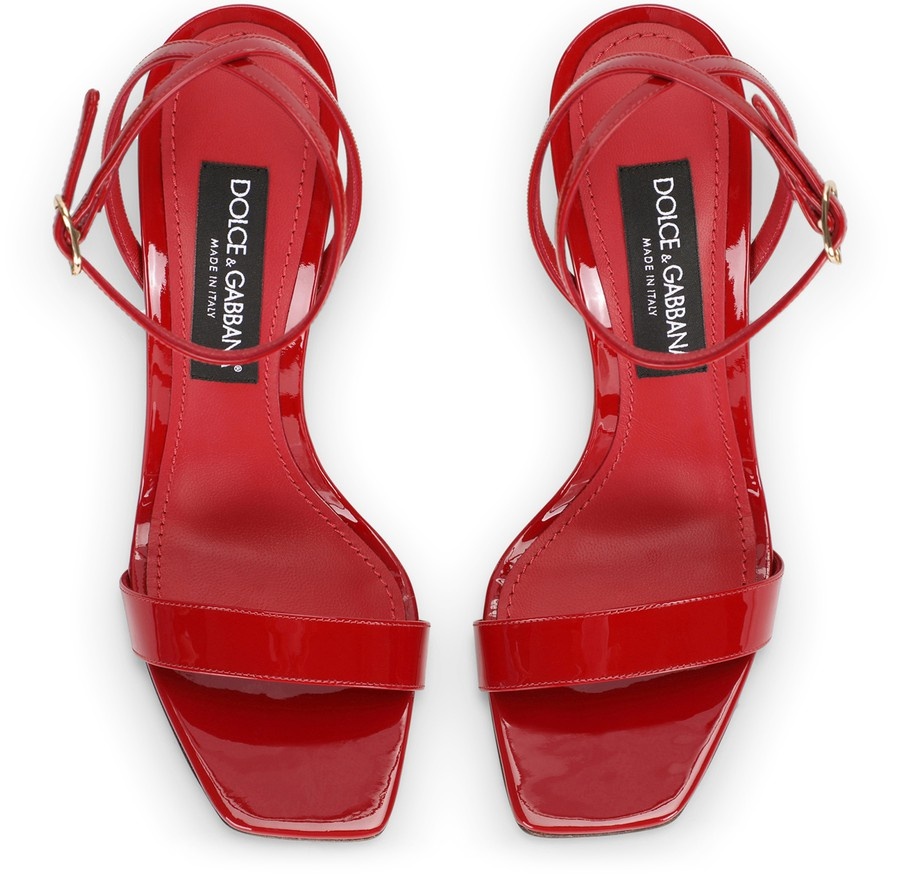 Patent leather 3.5 sandals - 4