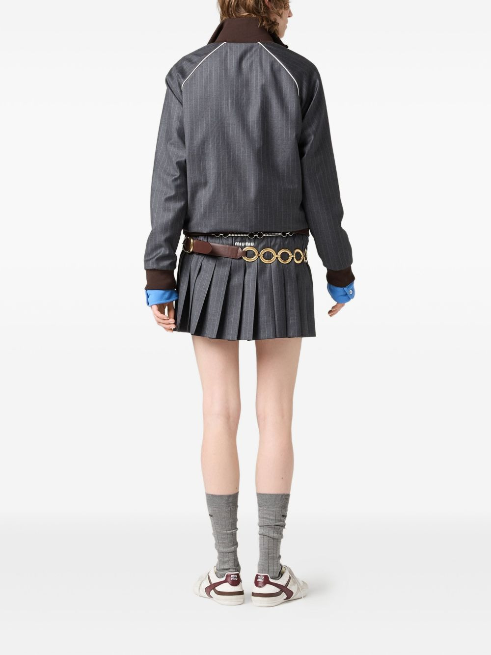 pinstripe jacket - 3