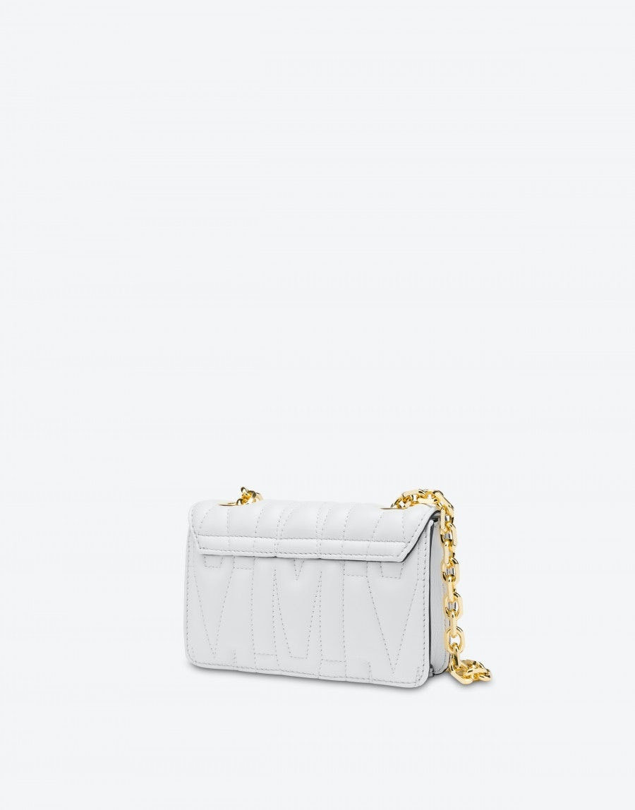 MINI QUILTED M BAG WITH SHOULDER STRAP - 2
