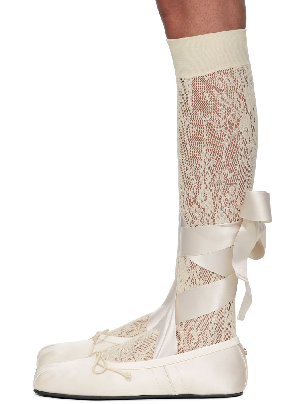 Off-White Paloma Ballerina Flats - 3