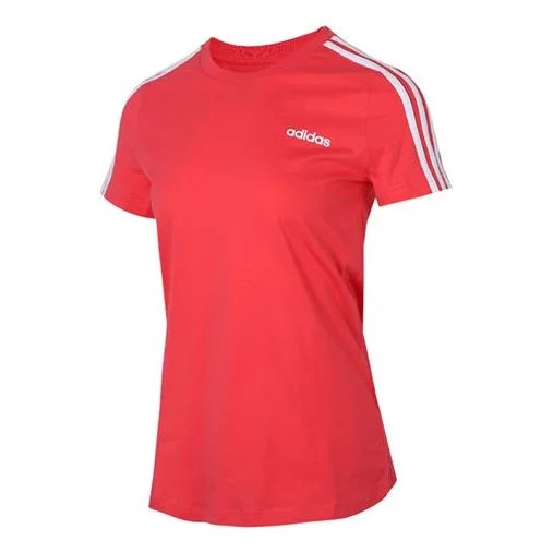 (WMNS) adidas Cotton Sports Short Sleeve Pink FM6431 - 1