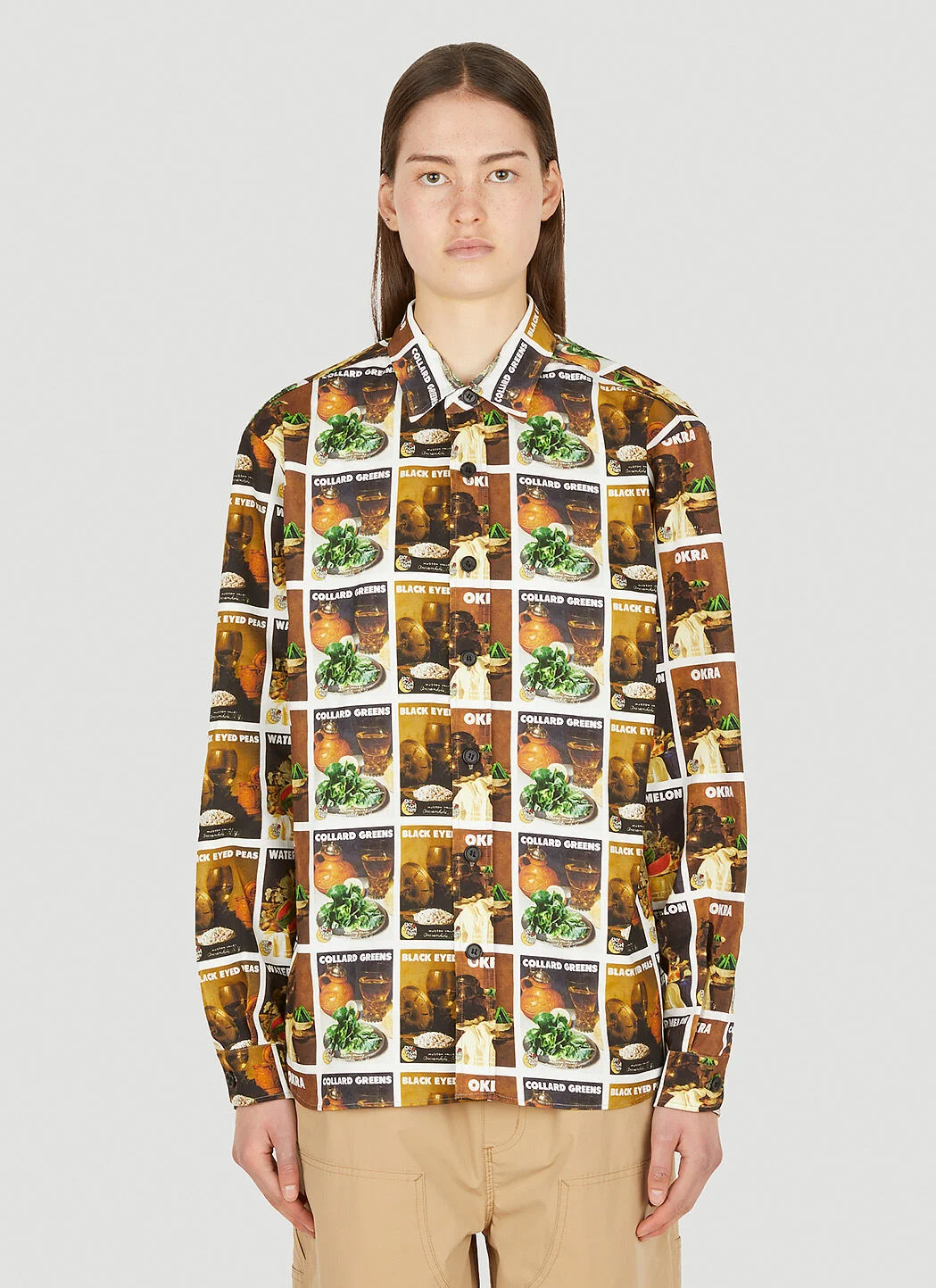 x Denim Tears All Over Print Shirt - 1