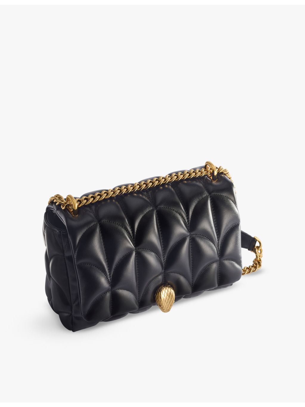 Serpenti Sugarloaf medium leather shoulder bag - 4
