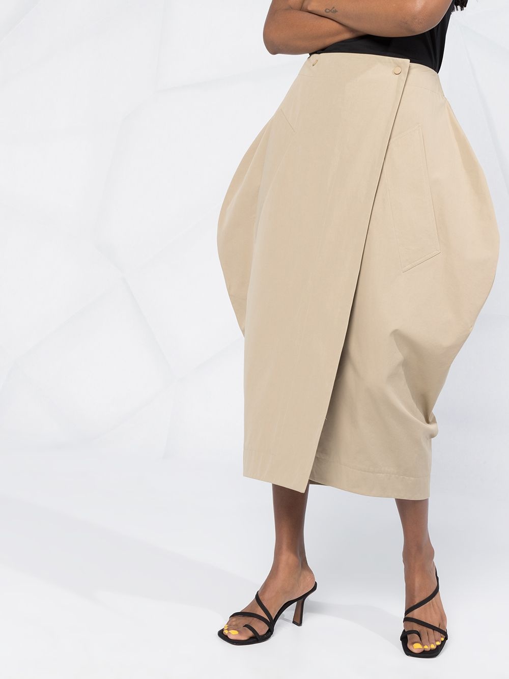 voluminous midi skirt - 5