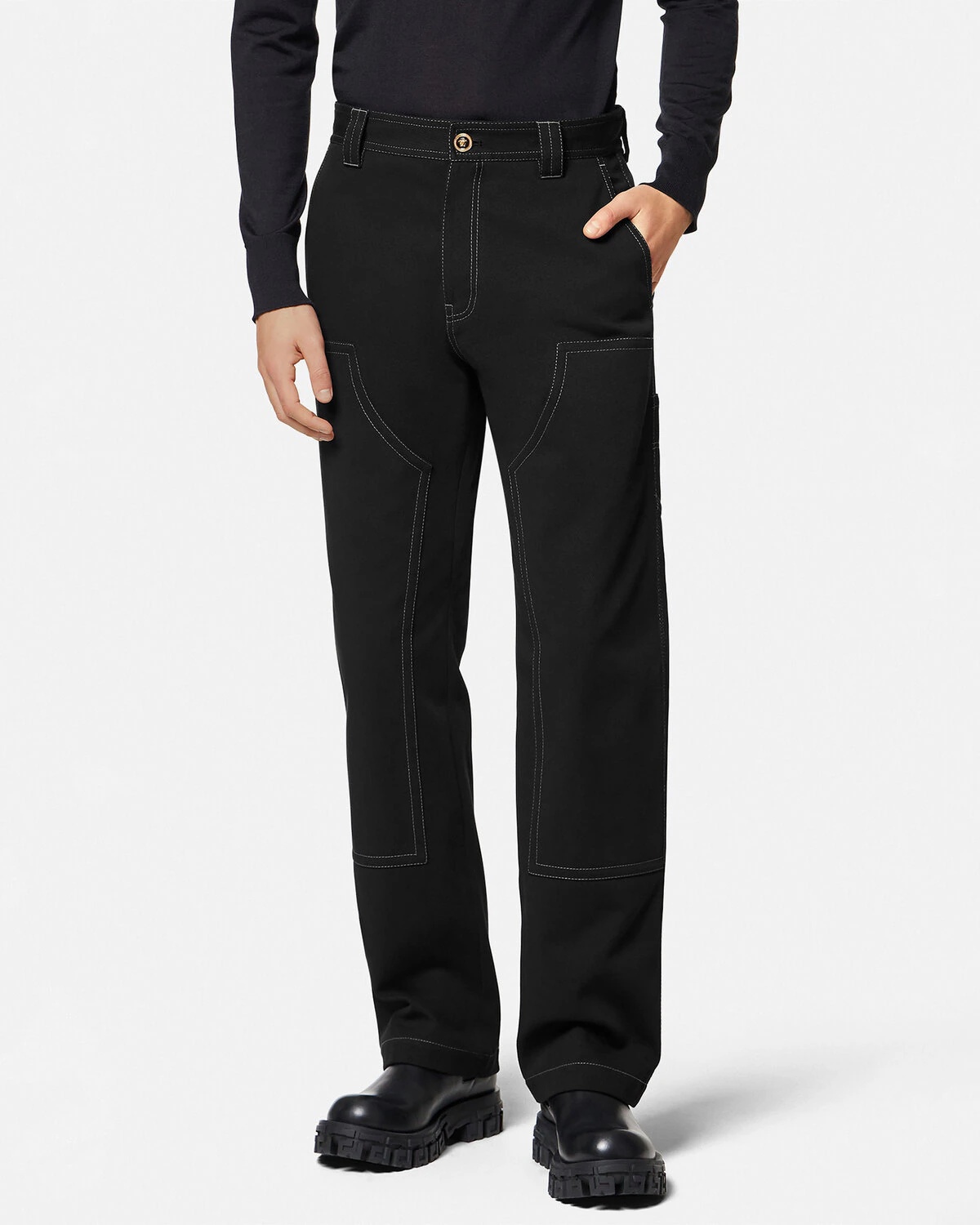 Wide-Leg Trousers - 3
