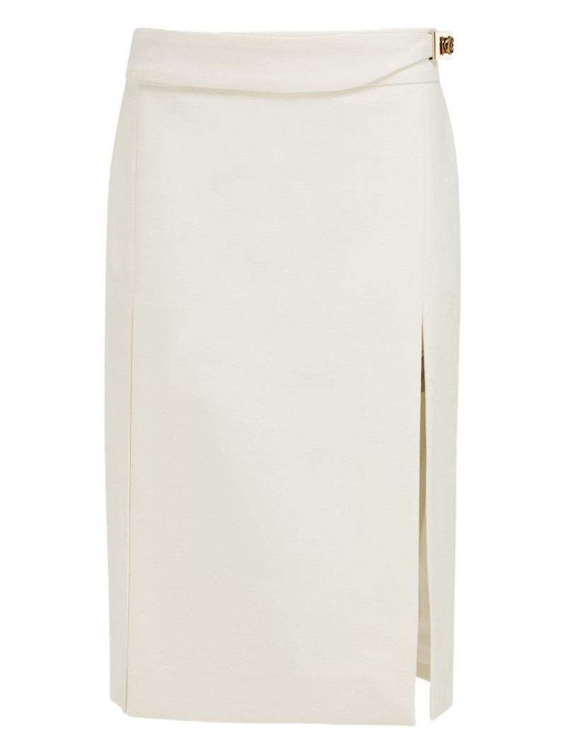 buckle-detailing pencil skirt 1