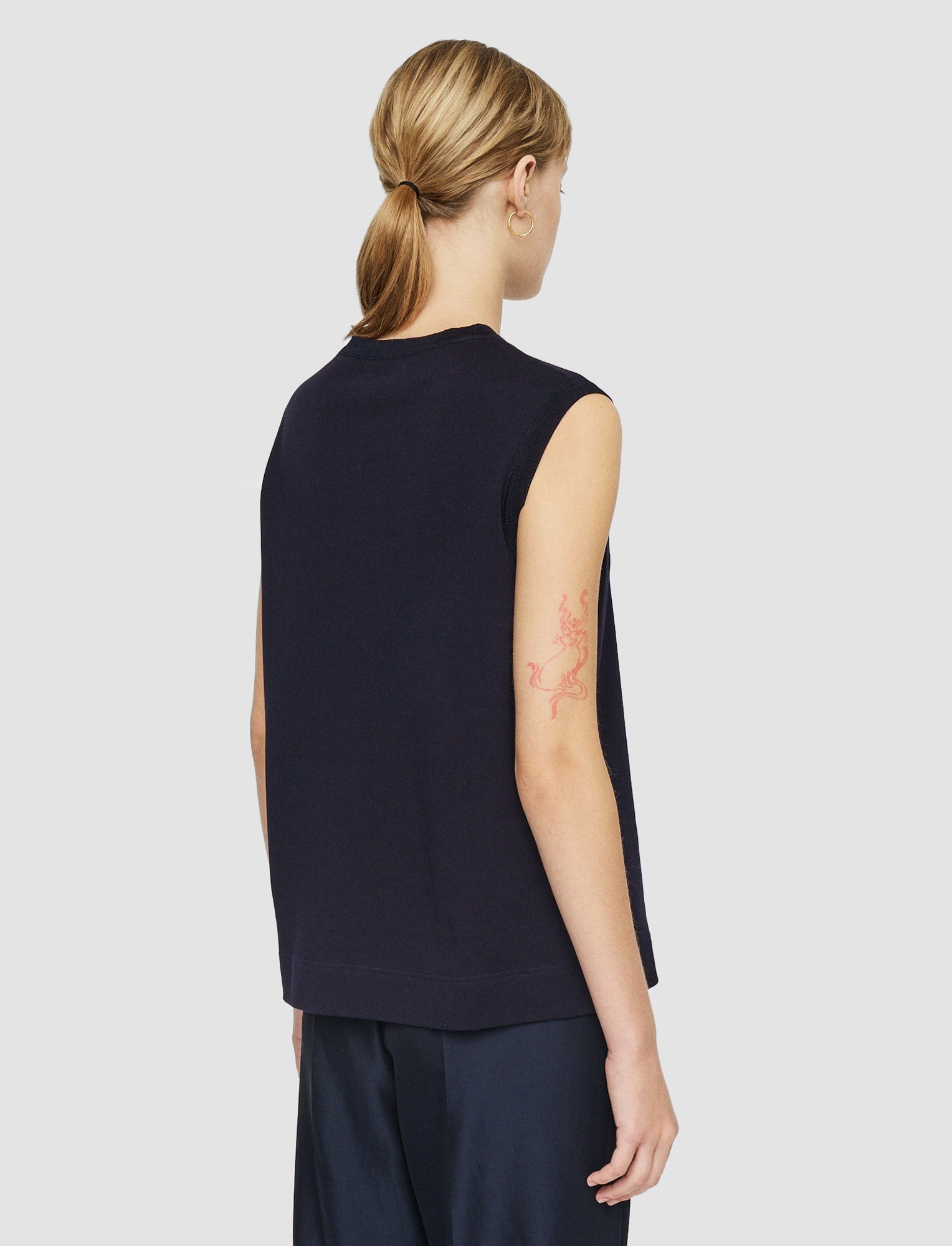 Mercerised Cotton Tank Top - 4
