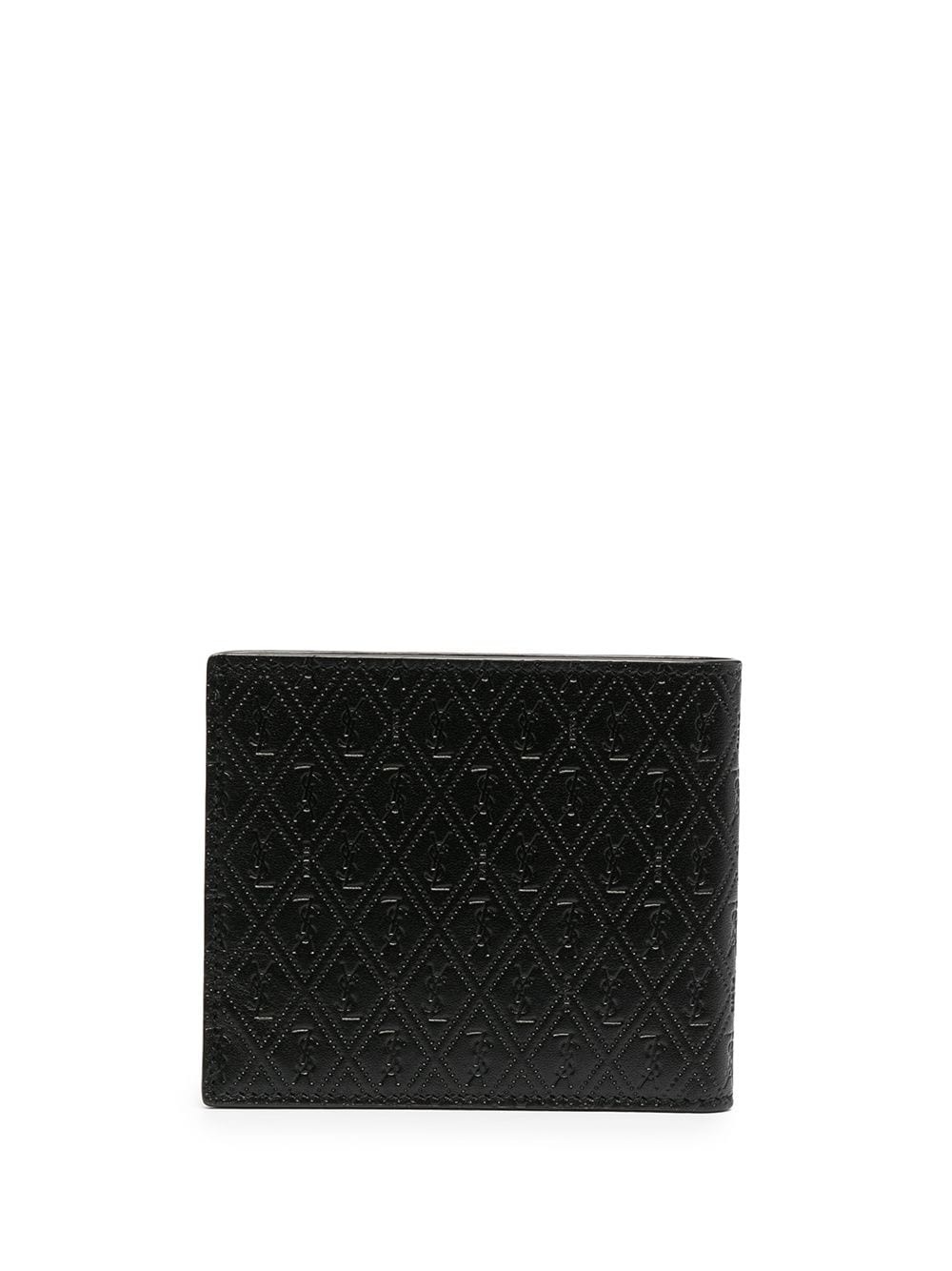 perforated leather wallet - 2