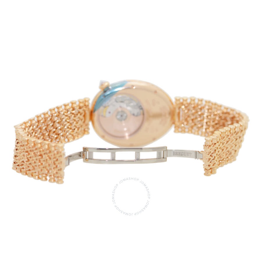 Breguet Reine de Naples Mother of Pearl 18kt Rose Gold Ladies Diamond Watch 8918BR58J20D000 - 6