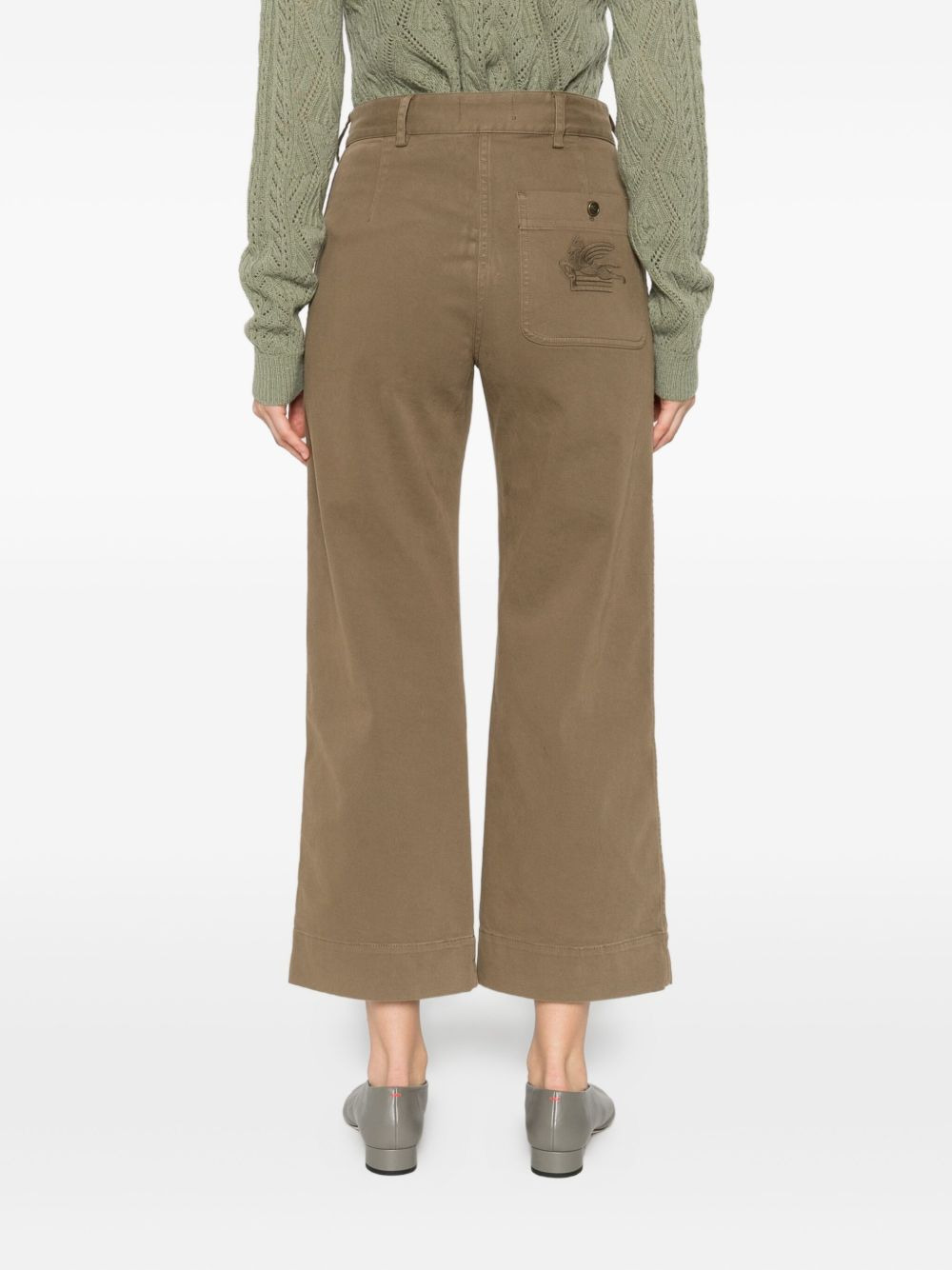 patch-pocket trousers - 4