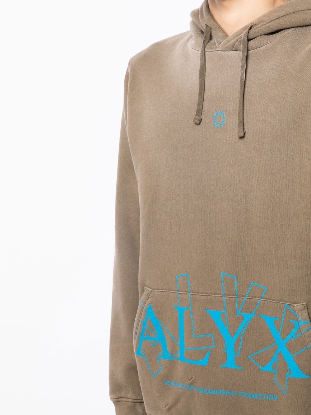 logo-print pullover hoodie - 5