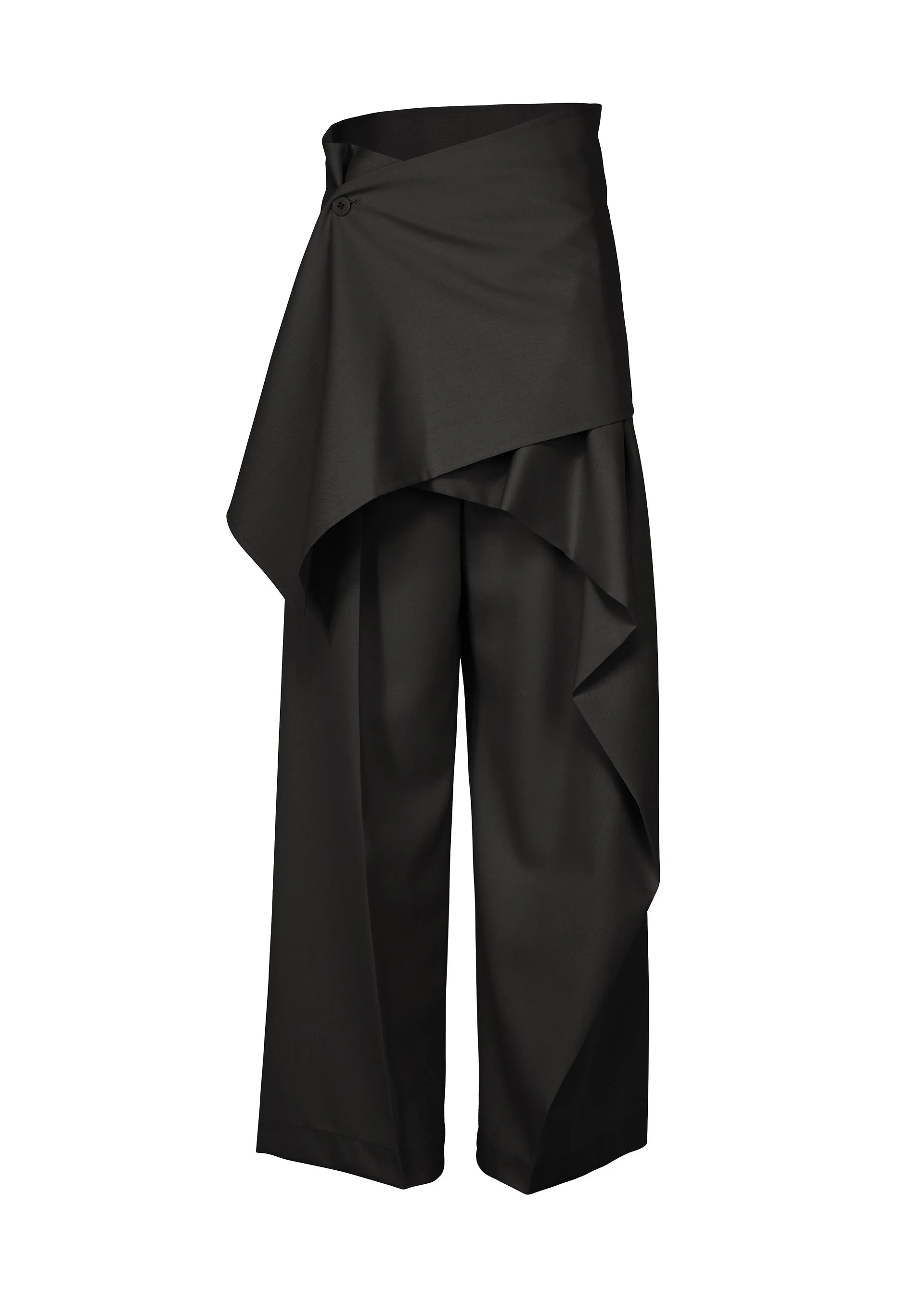 LUSTROUS WOOL PANTS - 1