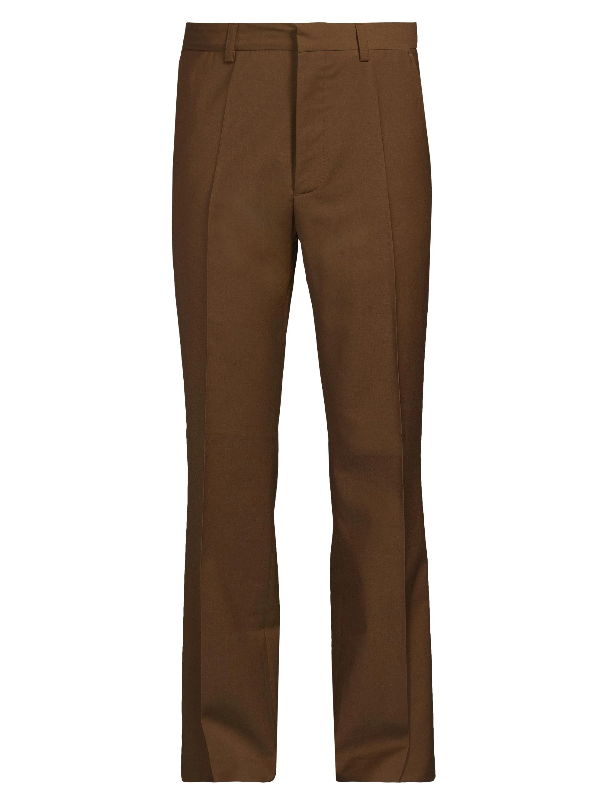 Men's Pico Wool Trousers - Brown - 1