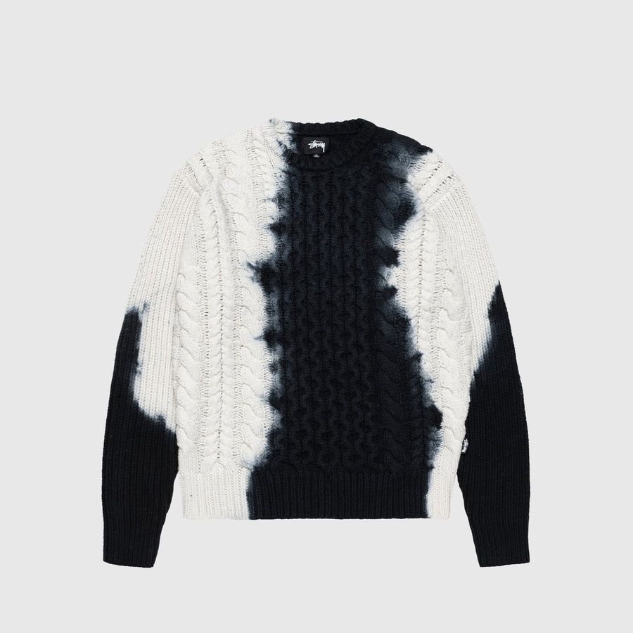 TIE DYE FISHERMAN SWEATER - 1