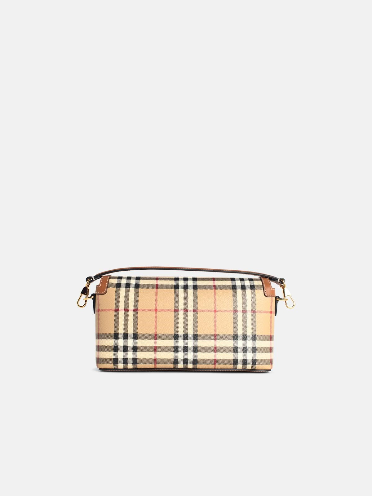 'NOTE' BEIGE COTTON BLEND BAG - 3