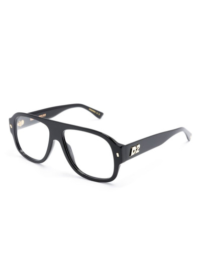 DSQUARED2 Hype oversize-frame glasses outlook