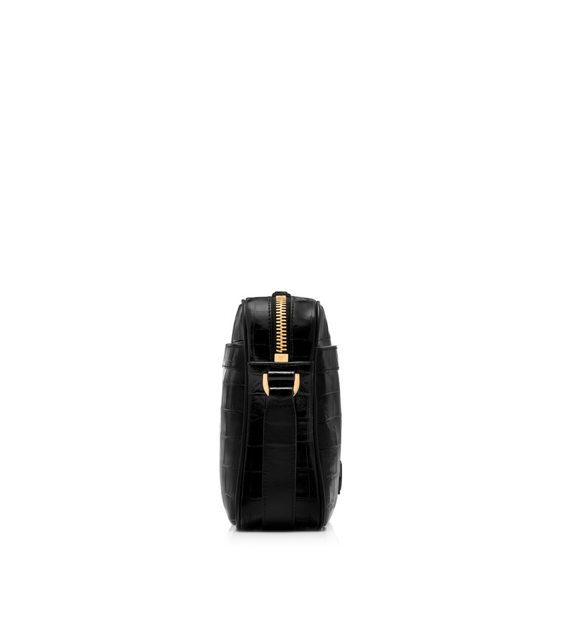 TOM FORD PRINTED CROC SMALL MESSENGER outlook