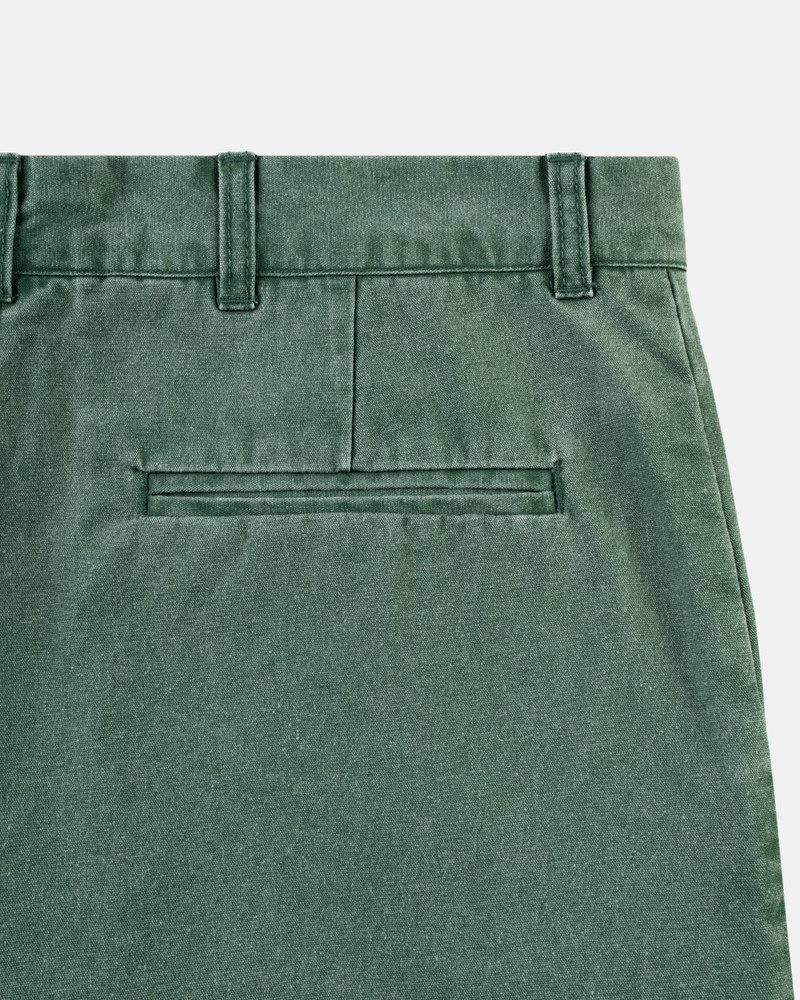 GREEN WASHED CANVAS CAPE COD PANT 3