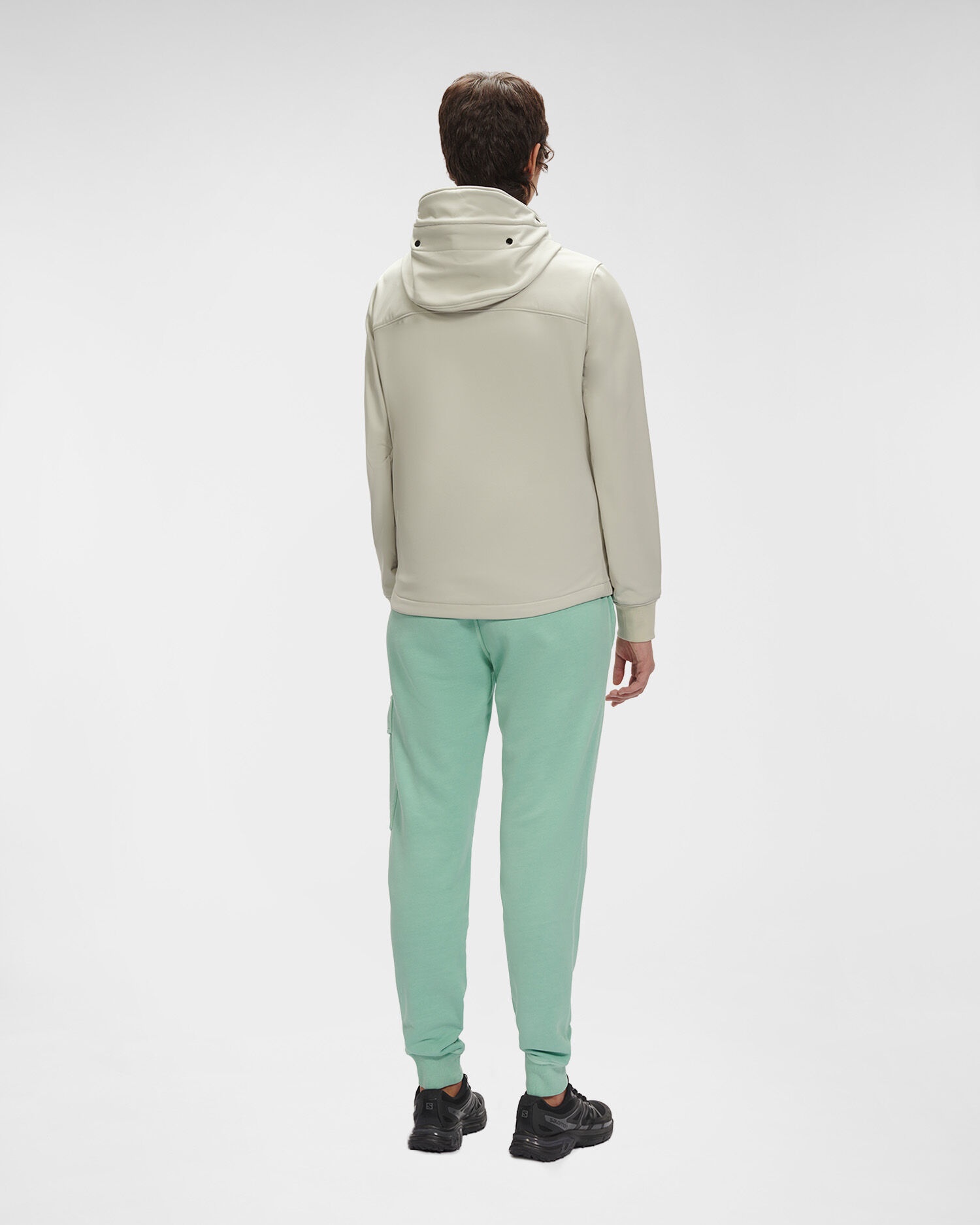 Brushed & Emerized Diagonal Fleece Track Pants - 6