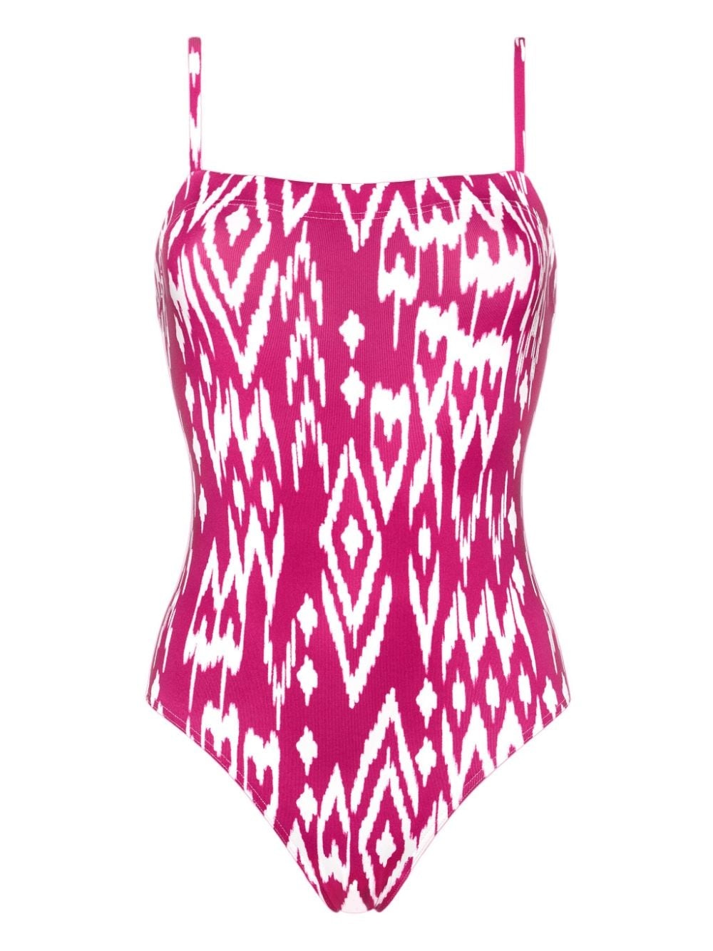 Cloud geometric-print swimsuit - 1