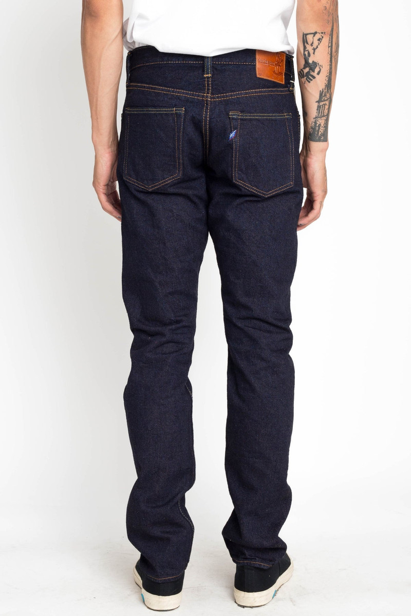 Pure Blue Japan OG-019 14oz Organic Cotton x Recycled Cotton Relaxed Tapered BIG Exclusive Version outlook