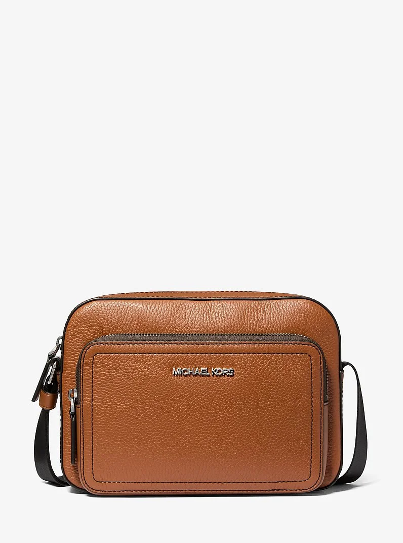 Cooper Pebbled Leather Utility Crossbody Bag - 1