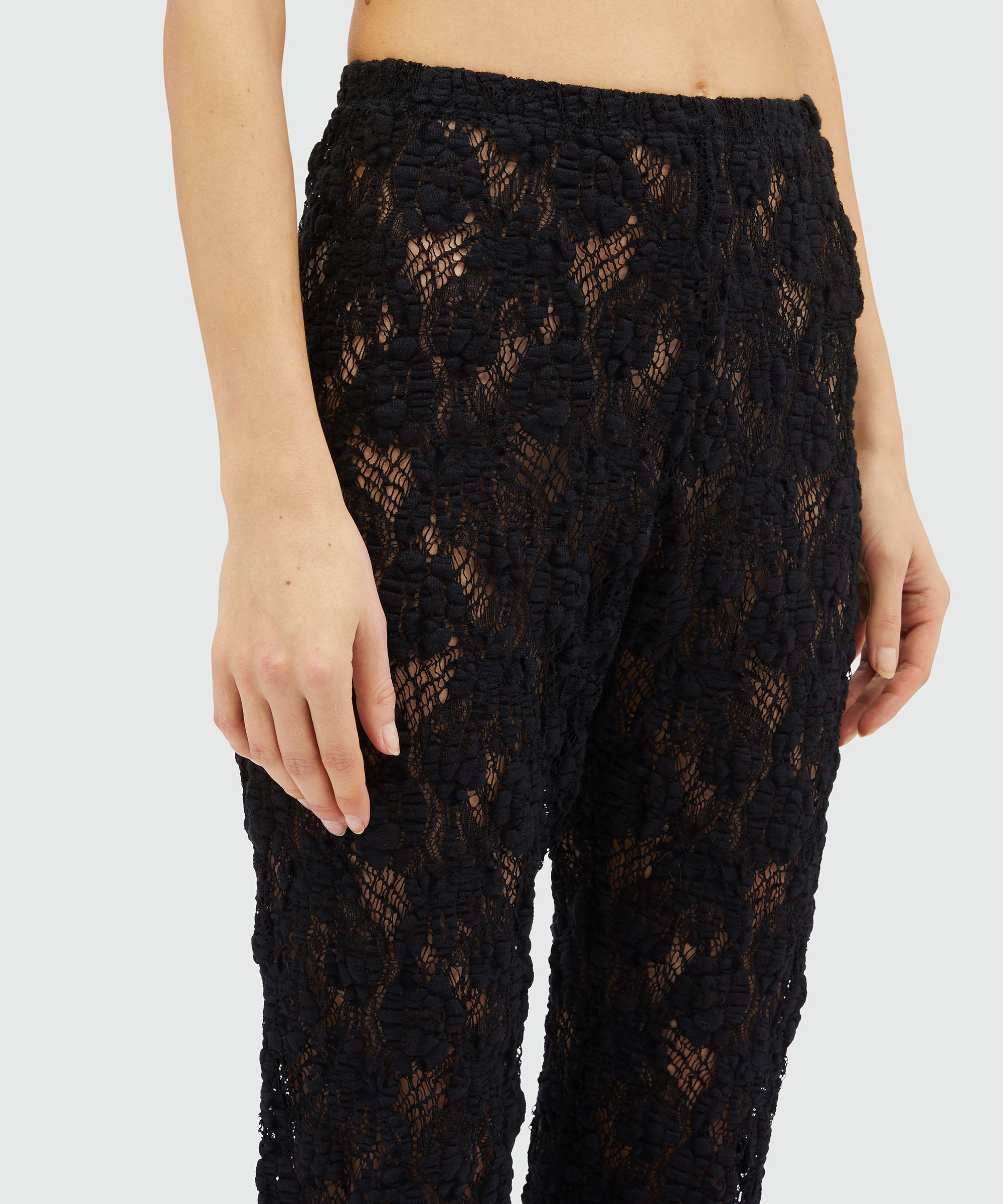 Stretch lace leggings - 5