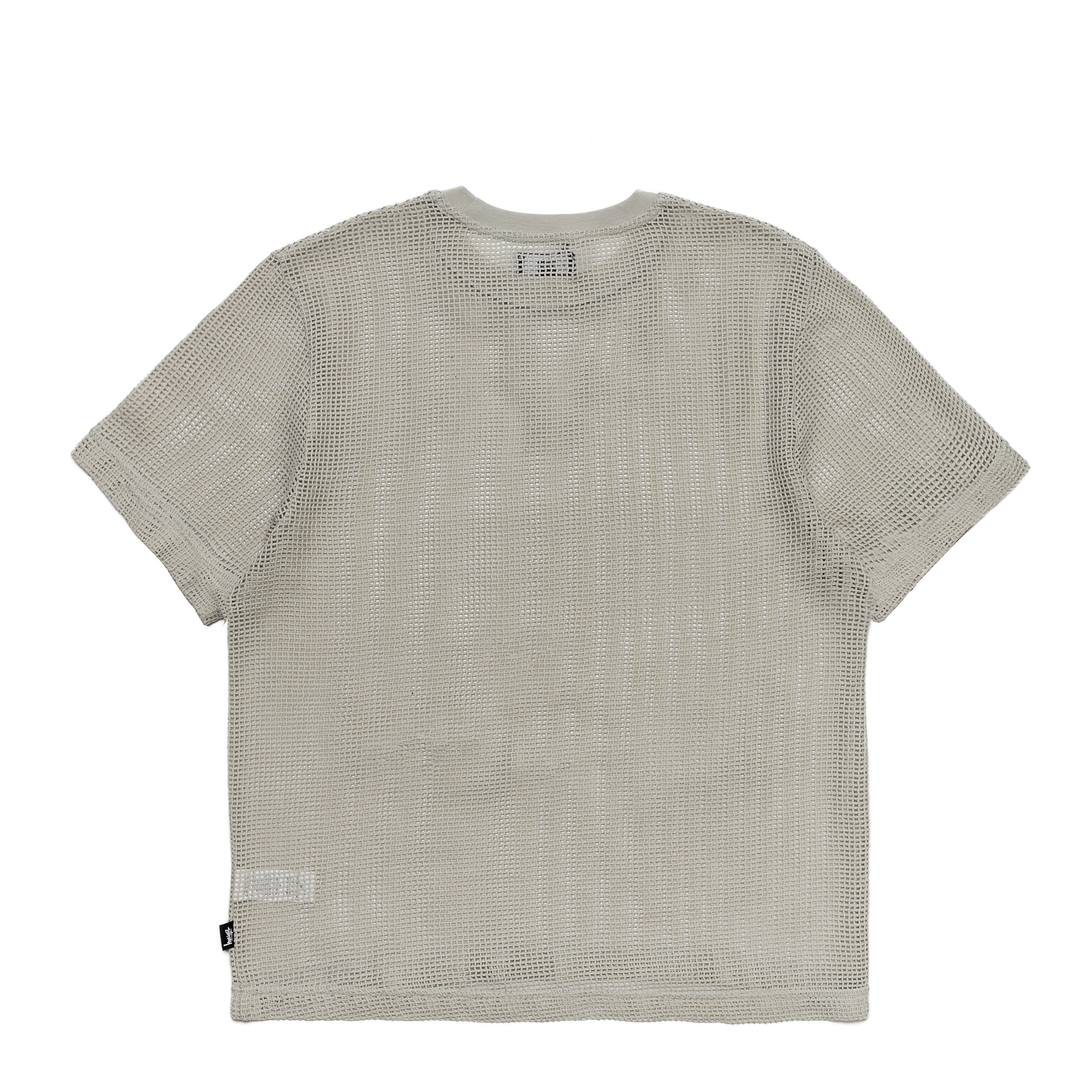 COTTON MESH SS CREW - 2