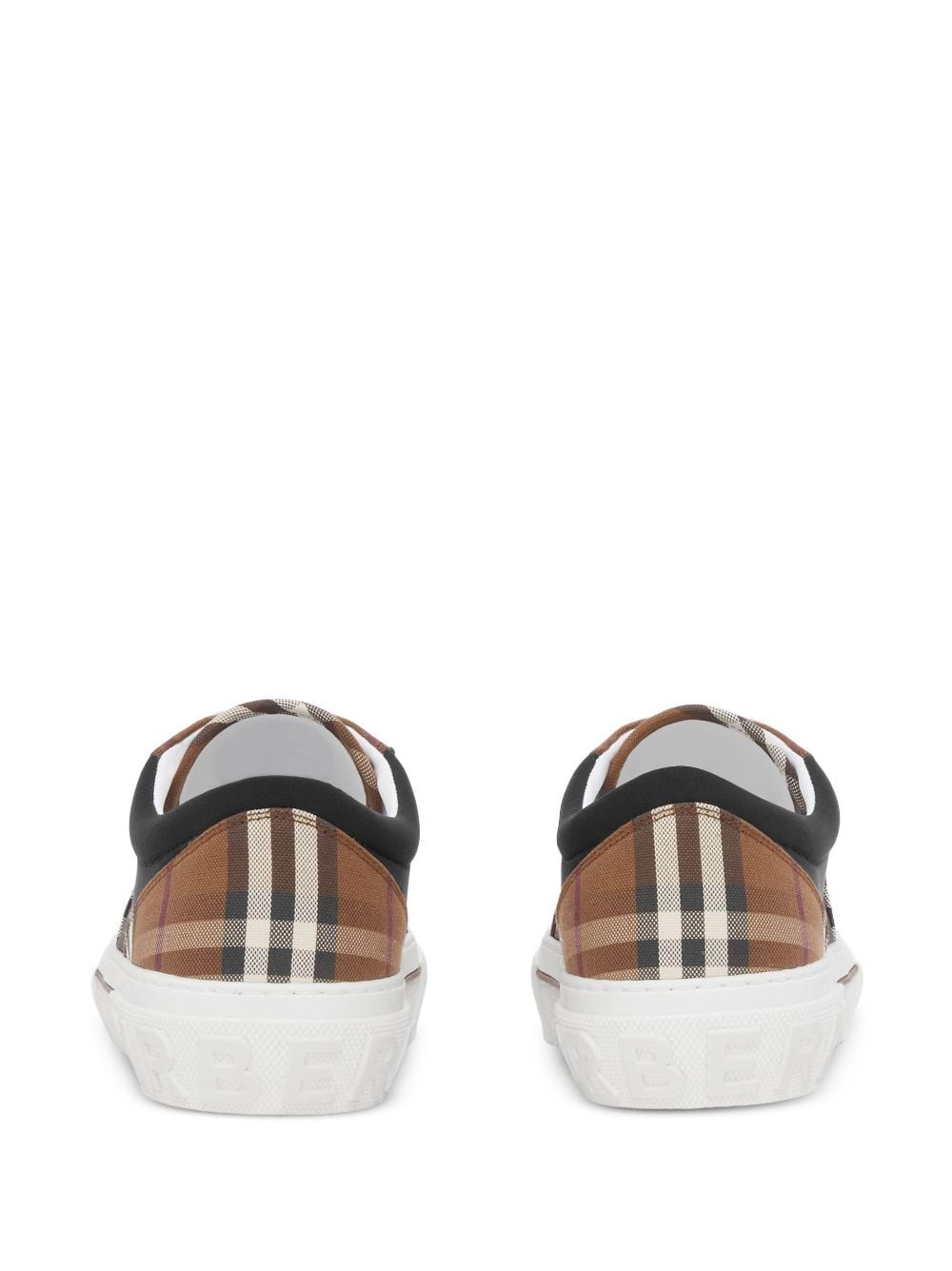Vintage Check patchwork sneakers - 4