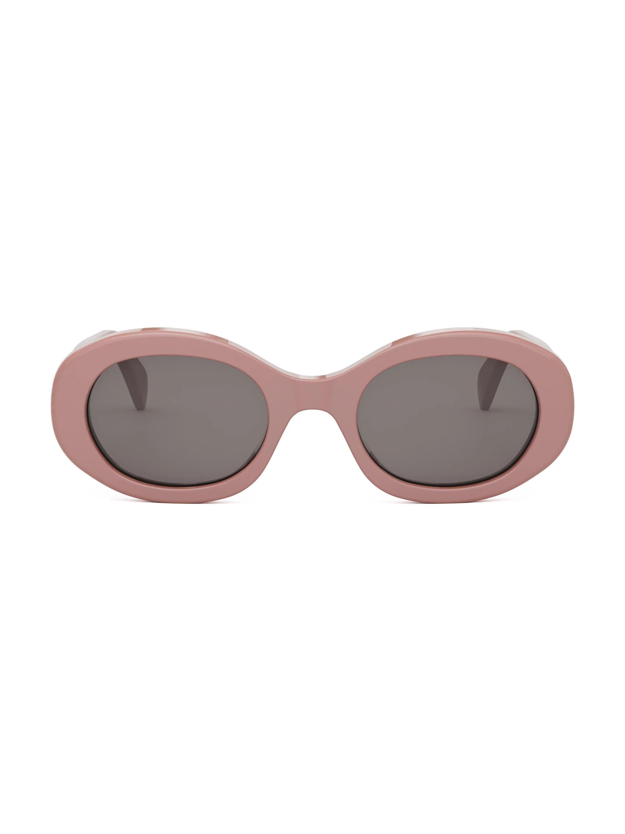 Men's 52MM Oval Acetate Sunglasses - Dusty Pink Grey - 1