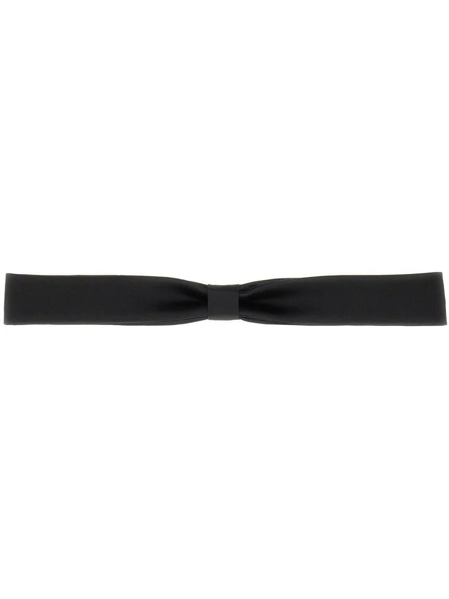 Nina Ricci Satin Maxi Bow Tie - 1