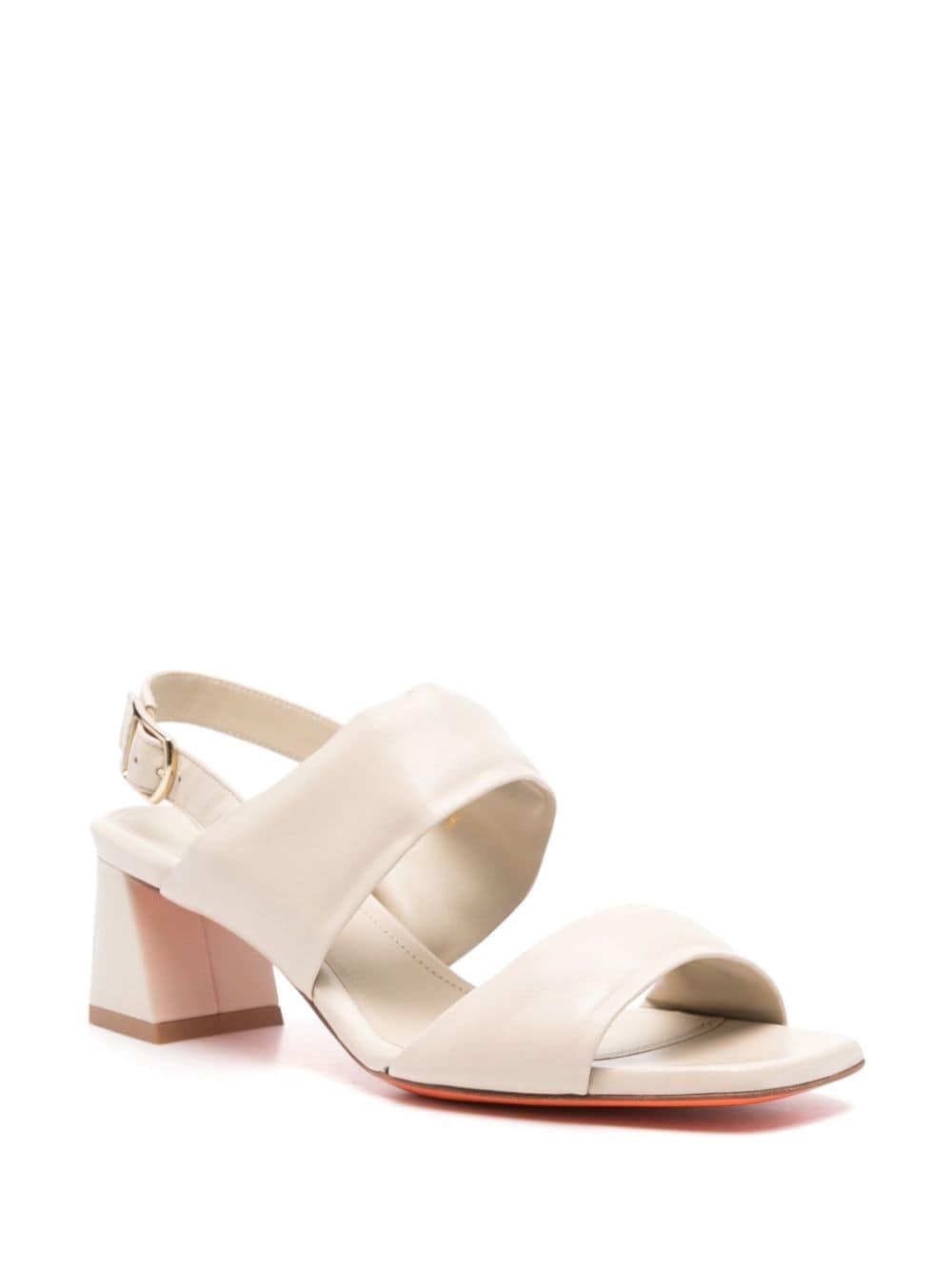 60mm double-strap slingback sandals - 2