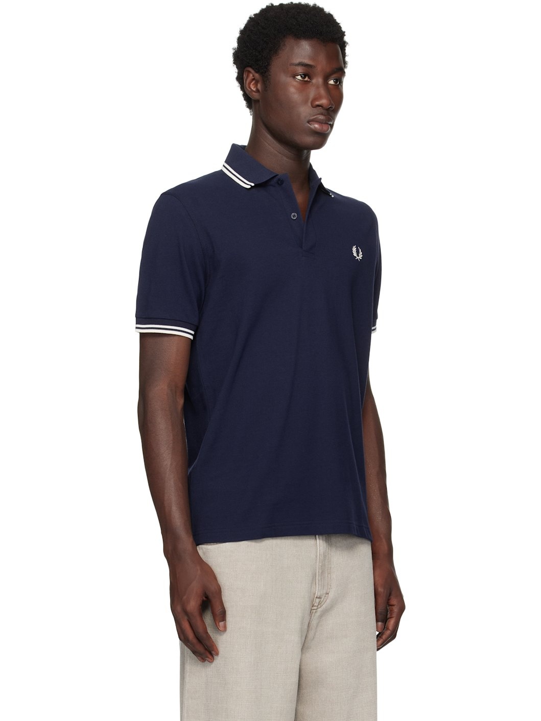Navy 'The Fred Perry Shirt' Polo - 2