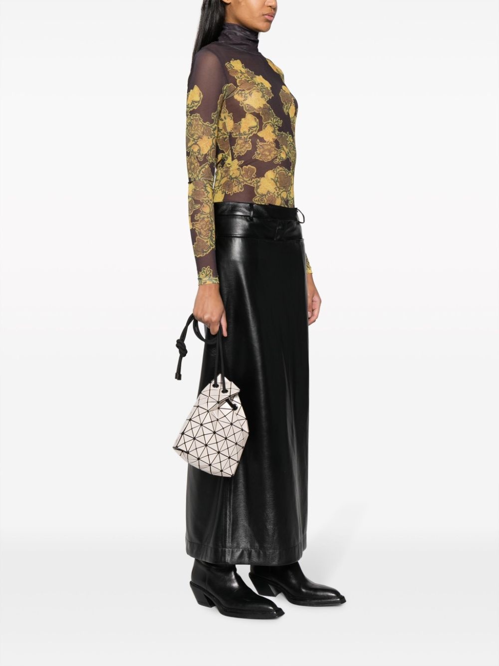 Wring geometric shoulder bag - 4