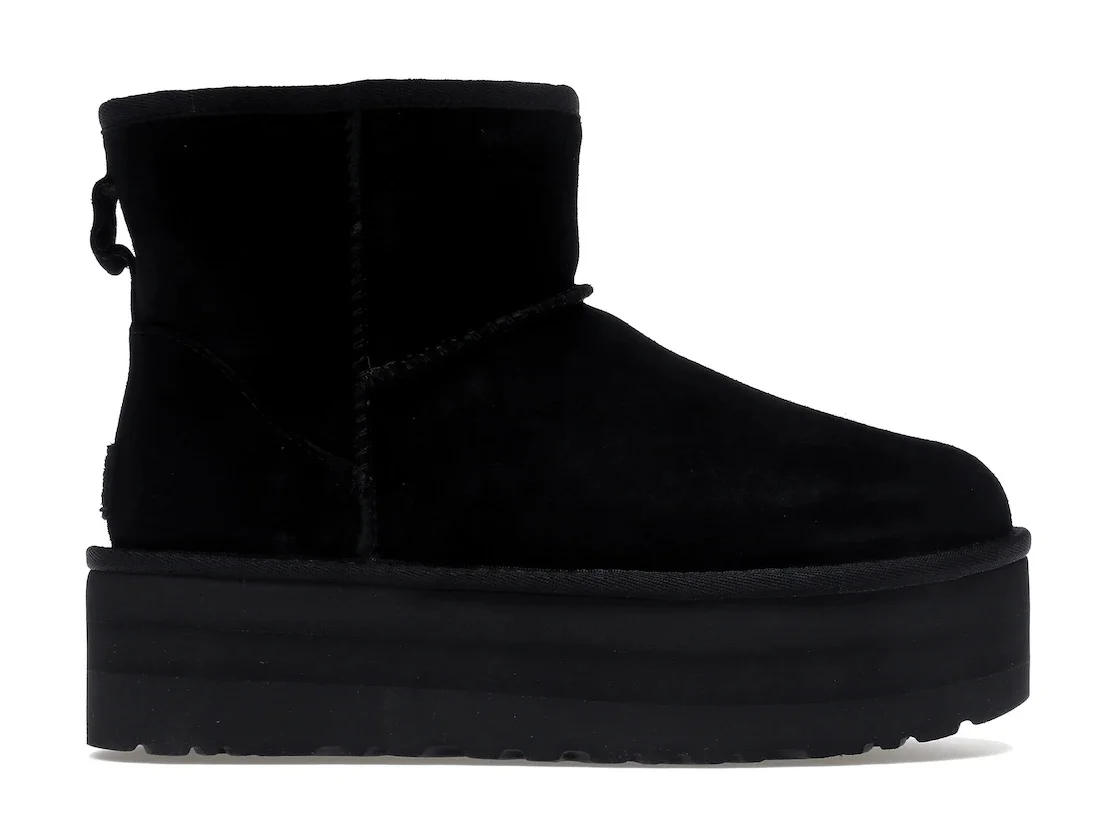 UGG Classic Mini Platform Boot Black (Women's) - 1