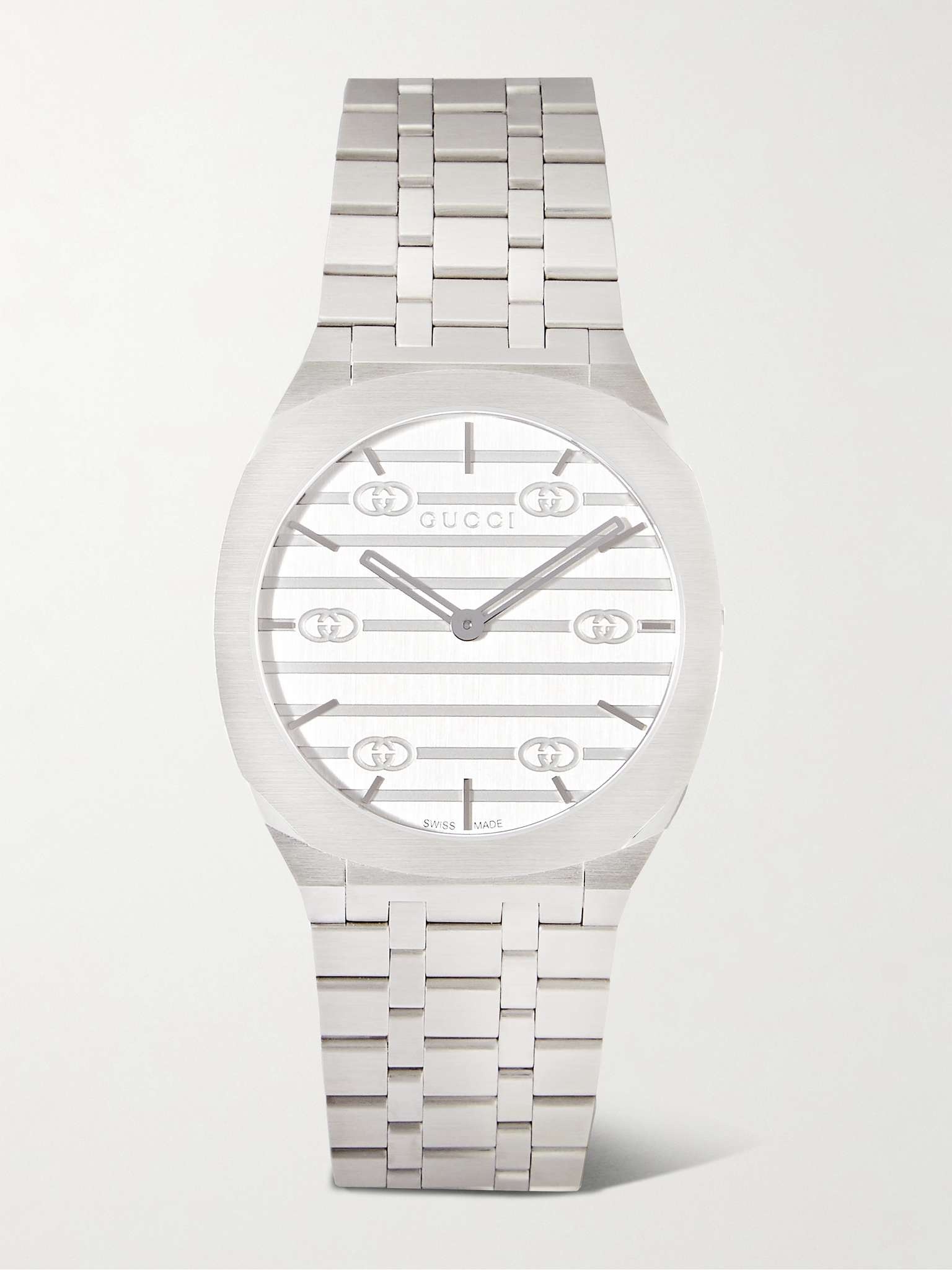 25h 34mm Stainless Steel Watch - 1
