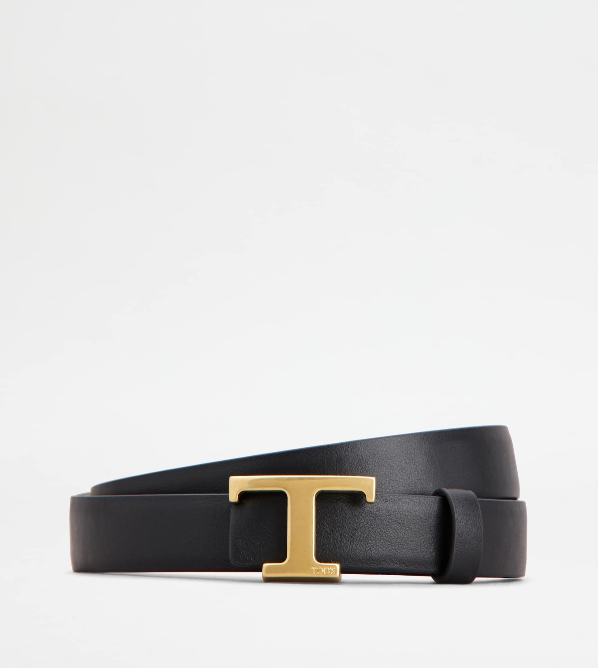 T TIMELESS REVERSIBLE BELT IN LEATHER - BROWN, BLACK - 2