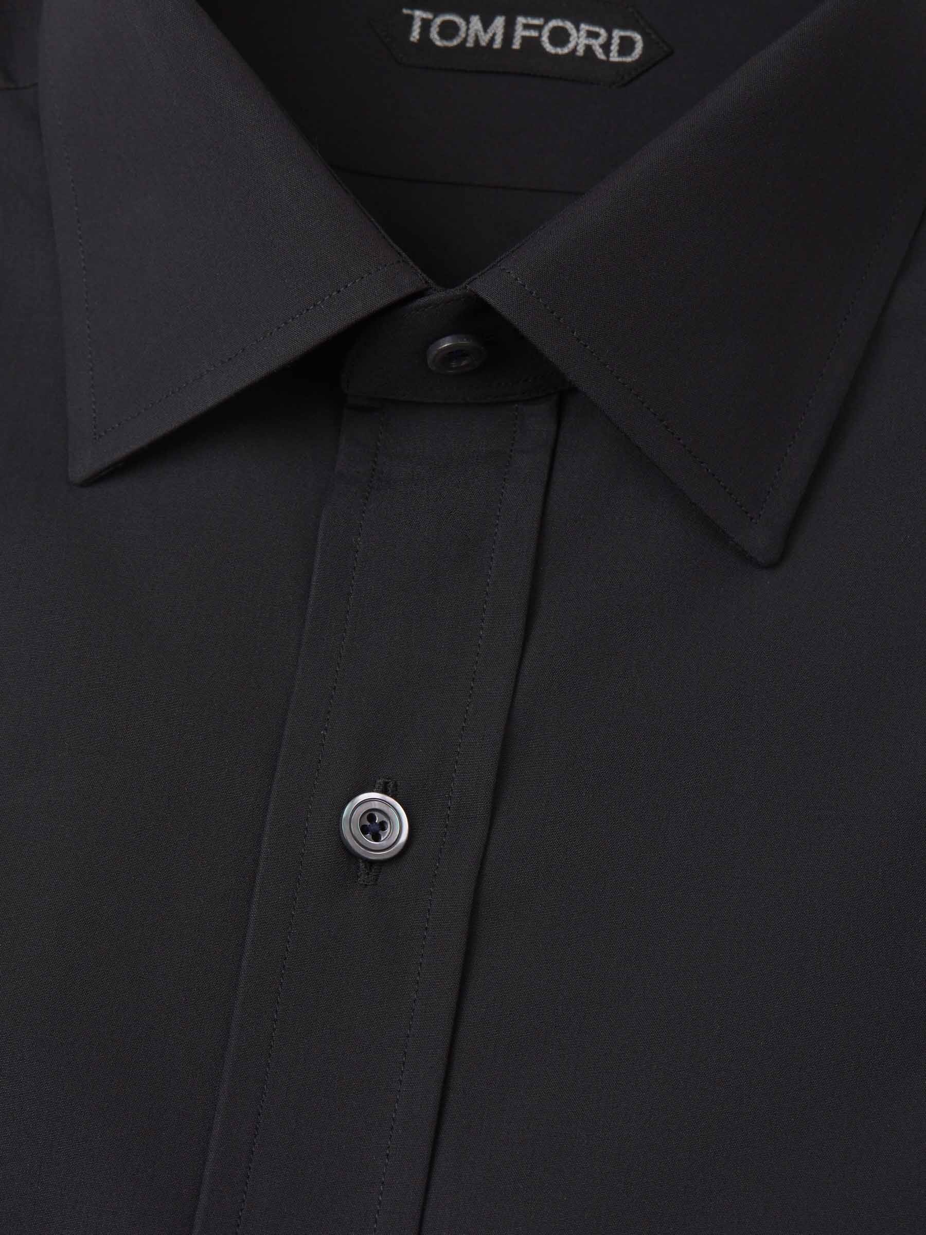 PLAIN COTTON SHIRT - 2