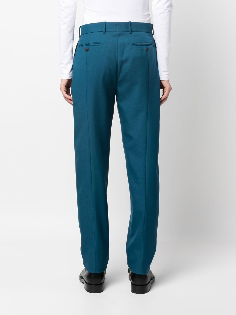 tailored tapered-leg trousers - 4