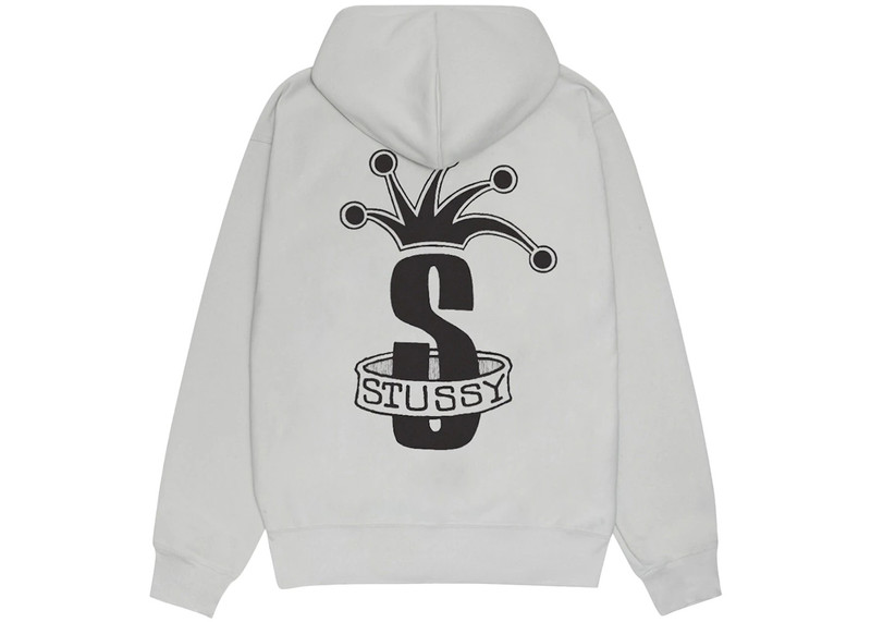 Stüssy Stussy Crown Band Zip Hoodie Fog outlook