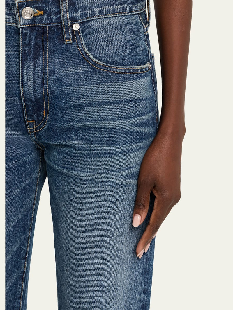 Amber Mid-Rise Slim Jeans 5