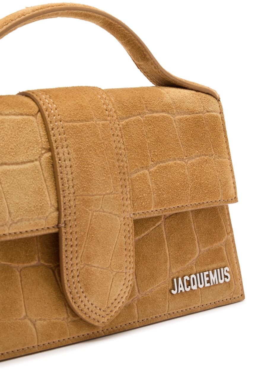 Jacquemus Le Grande Bambino Suede top Handle bag - 3