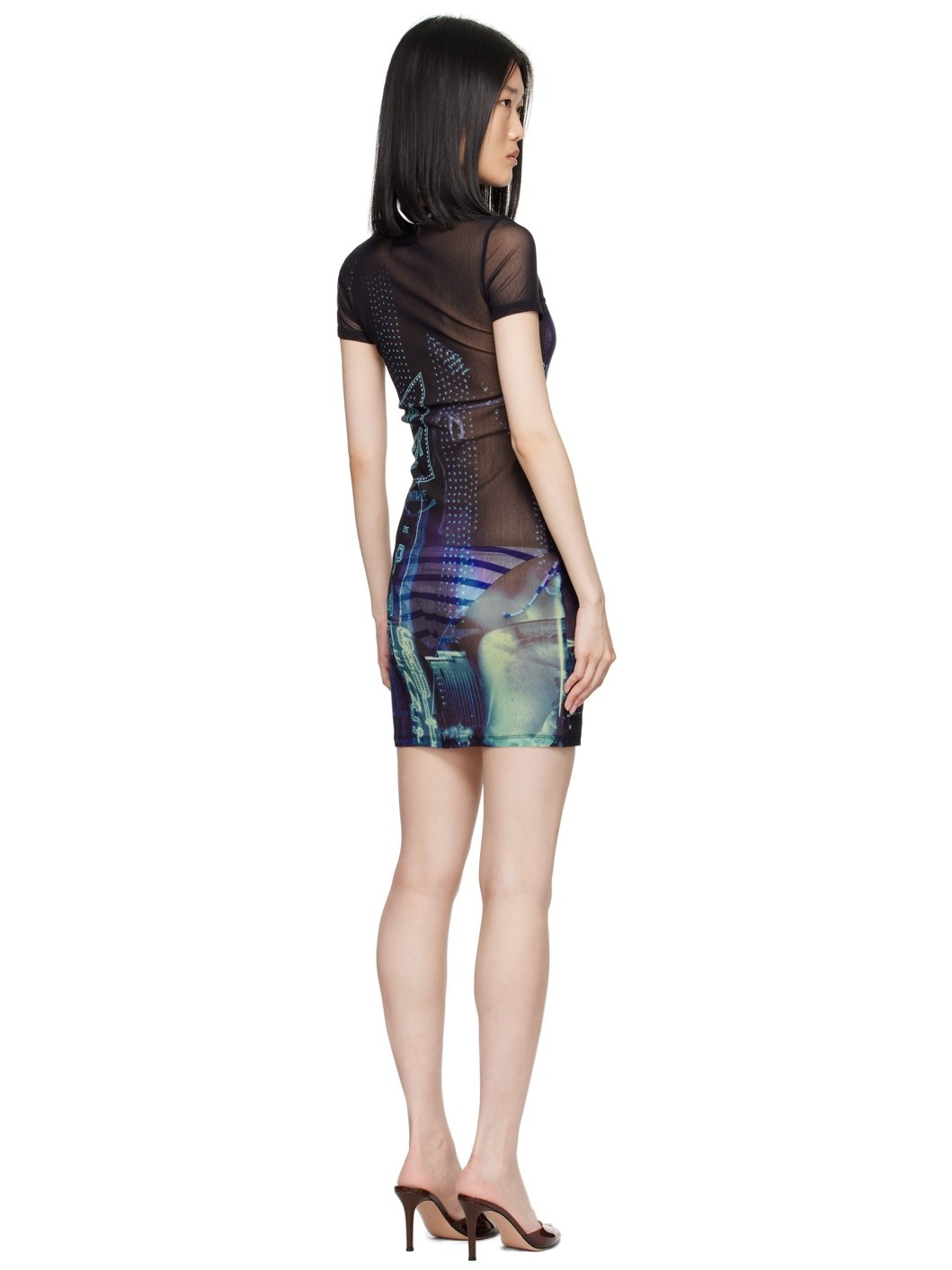 Blue 'The Pigalle' Minidress - 3