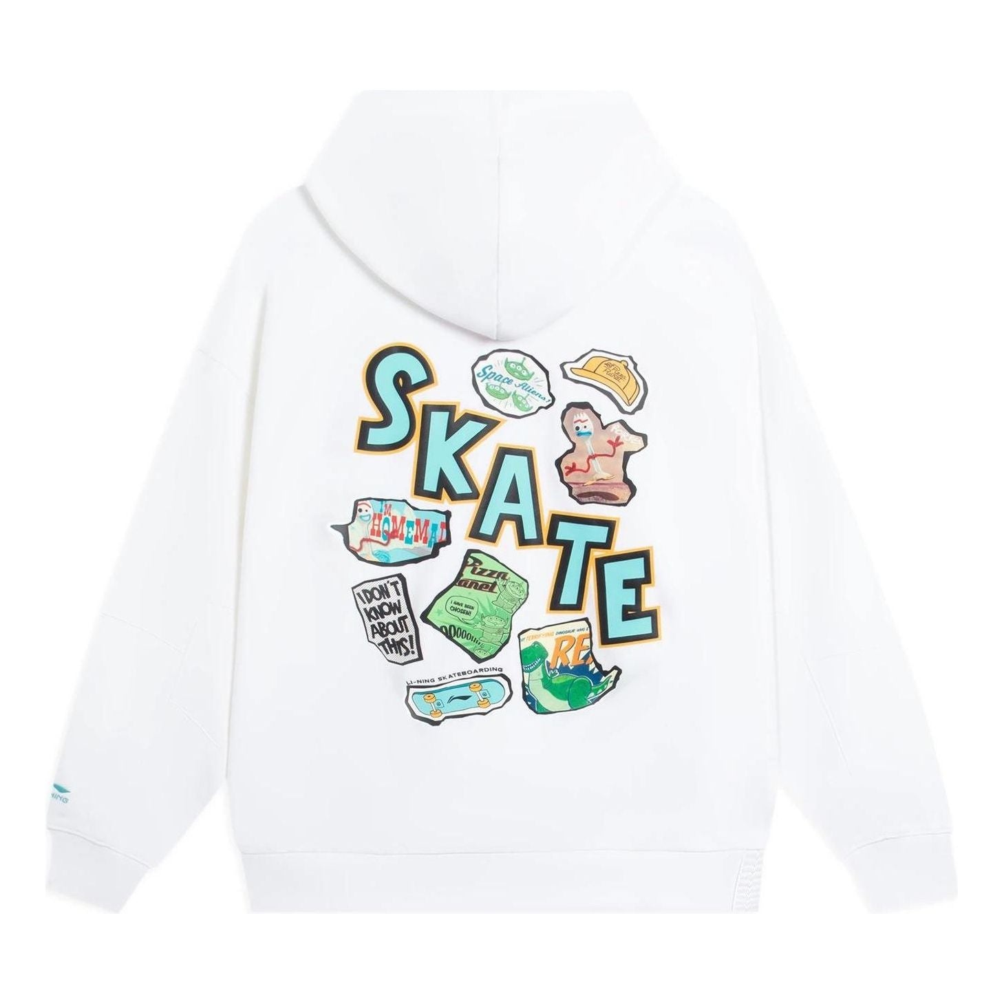 Li-Ning x Disney Toy Story Graphic Hoodie 'White' AWDS579-2 - 2