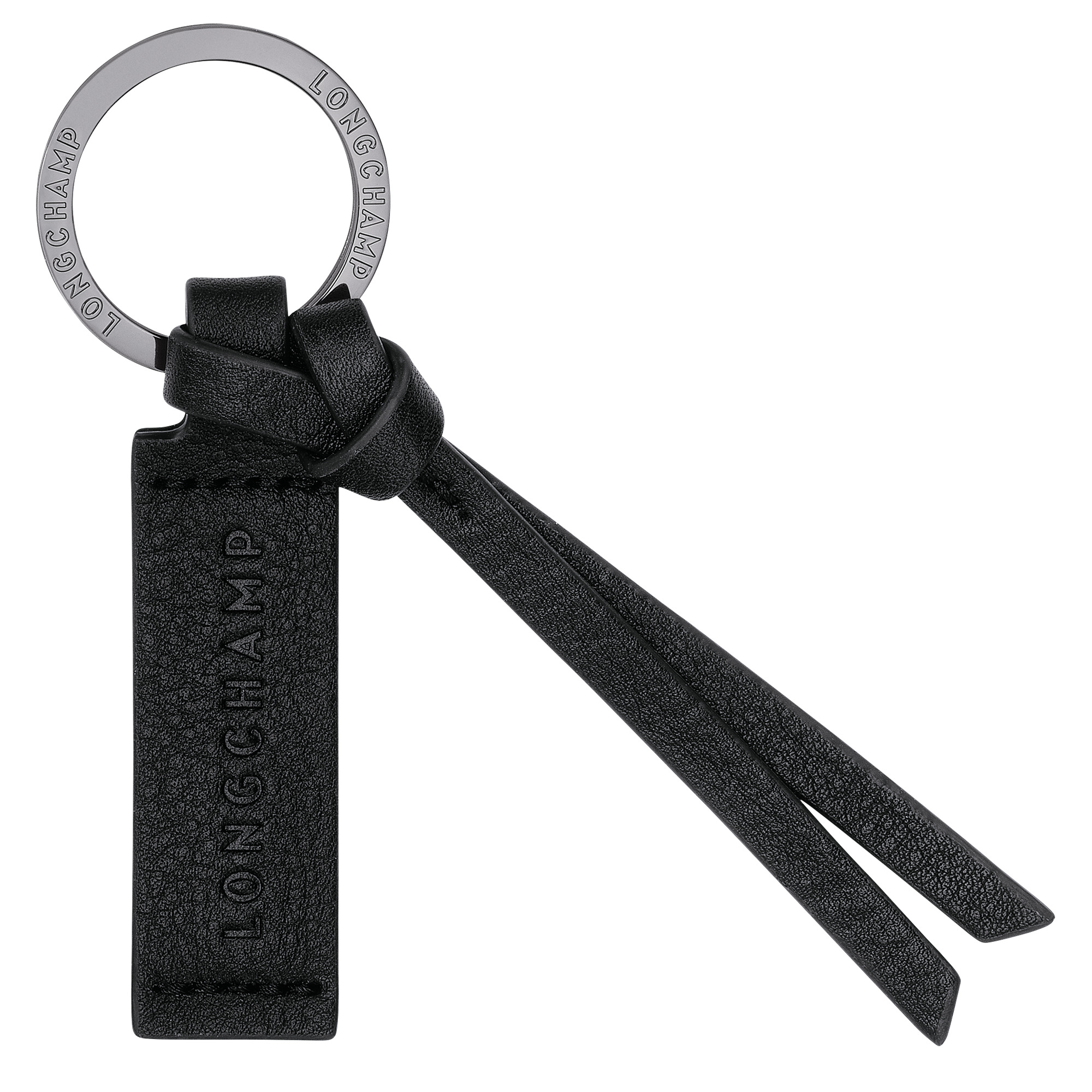 Longchamp 3D Key rings Black - Leather - 1